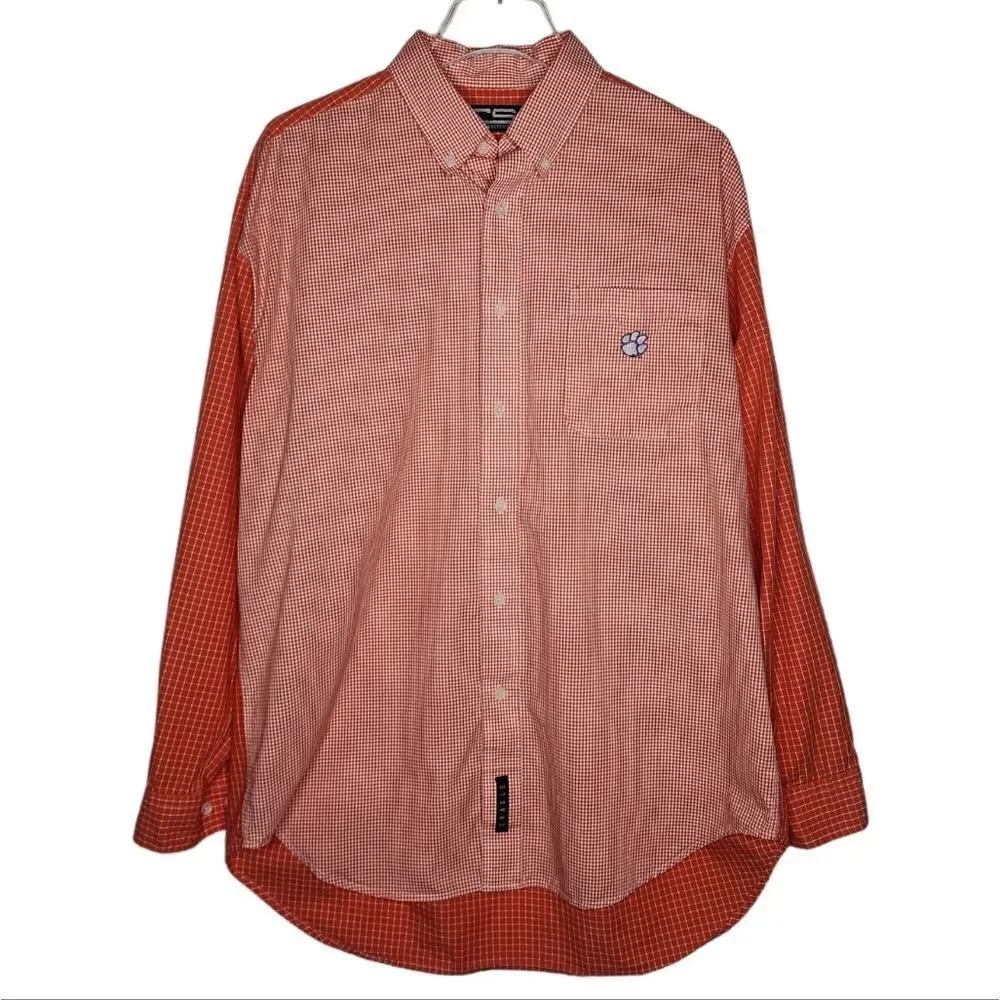 Crable‎ Sportswear~ Game Day Clemson Tigers Shirt- Wrinkle Free